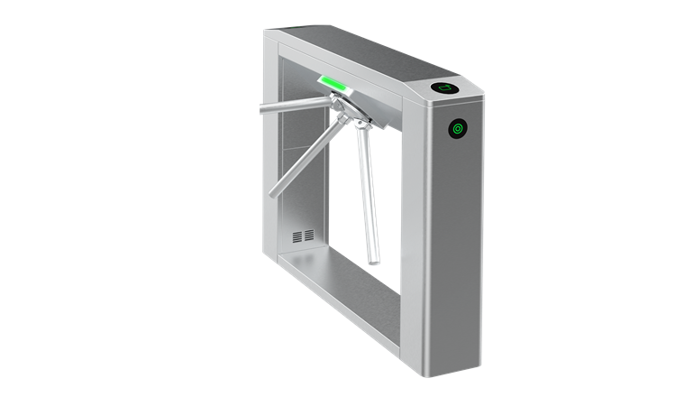 Three-Roller Brake Turnstile